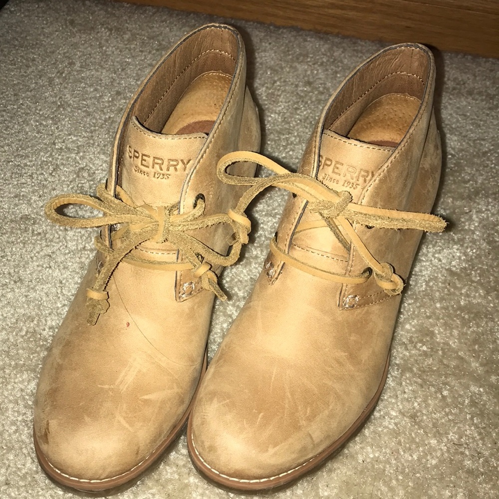Sperry Womens Wedged Heels size 6.5